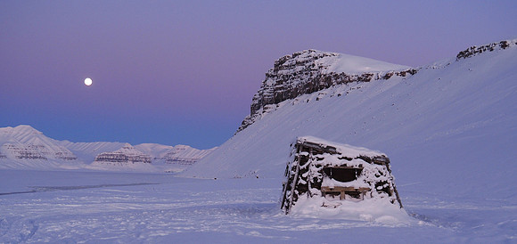 Fullmåne ved Tempelfjorden
