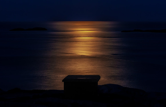 Blodmåne natt