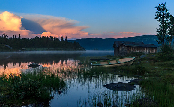 Summer night on the mountain